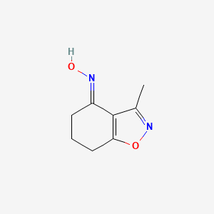 3-Methyl-6,7-dihydrobenzo[d]isoxazol-4(5H)-one oxime