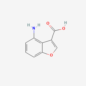 4-Aminobenzofuran-3-carboxylic acid