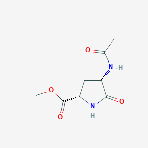 (2S,4S)-Methyl 4-acetamido-5-oxopyrrolidine-2-carboxylate