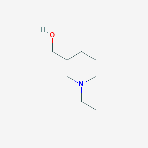 molecular formula C8H17NO B1287607 (1-Ethylpiperidin-3-yl)methanol CAS No. 54525-19-8