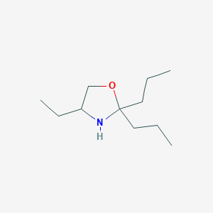 4-Ethyl-2,2-dipropyl-1,3-oxazolidine