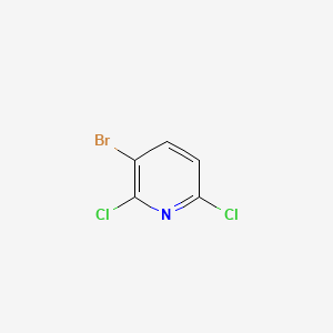 molecular formula C5H2BrCl2N B1287612 3-Bromo-2,6-dichloropyridine CAS No. 866755-20-6