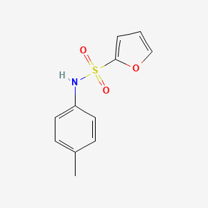 molecular formula C11H11NO3S B12876128 N-(p-Tolyl)furan-2-sulfonamide 