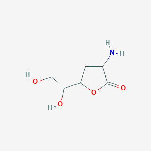 3-Amino-5-(1,2-dihydroxyethyl)dihydrofuran-2(3H)-one