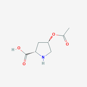 (2S,4S)-4-Acetoxypyrrolidine-2-carboxylic acid