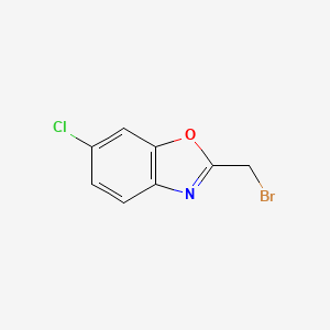 2-(Bromomethyl)-6-chlorobenzo[d]oxazole