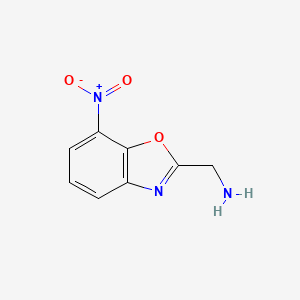 2-(Aminomethyl)-7-nitrobenzo[d]oxazole