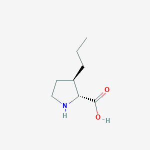 (2R,3R)-3-Propylpyrrolidine-2-carboxylic acid