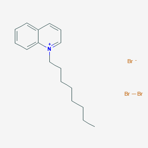 Mono(1-octylquinolin-1-ium) tribromide