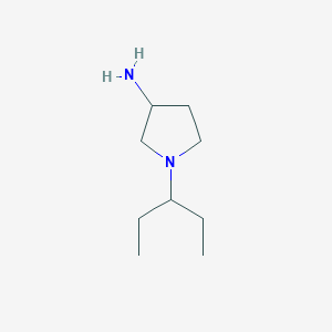 1-(Pentan-3-yl)pyrrolidin-3-amine