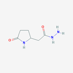 2-(5-Oxopyrrolidin-2-yl)acetohydrazide