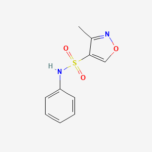 3-Methyl-N-phenylisoxazole-4-sulfonamide