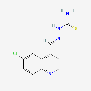 6-Chloro-4-formylquinoline thiosemicarbazone