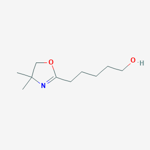 5-(4,4-Dimethyl-4,5-dihydro-1,3-oxazol-2-yl)pentan-1-ol