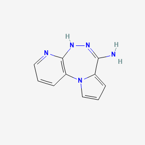 4H-Pyrido[2,3-C]pyrrolo[1,2-E][1,2,5]triazepin-7-amine