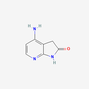 4-Amino-3,7-dihydro-2H-pyrrolo[2,3-b]pyridin-2-one