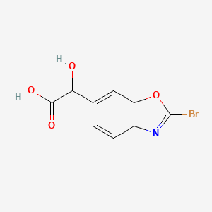 2-(2-Bromobenzo[d]oxazol-6-yl)-2-hydroxyacetic acid