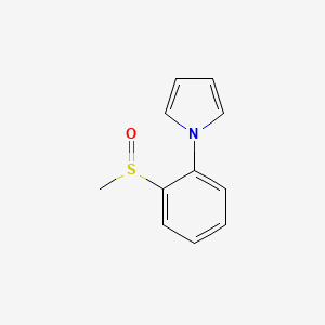 1-(2-(methylsulfinyl)phenyl)-1H-pyrrole