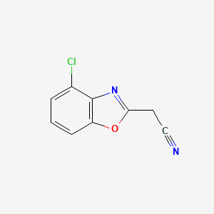 4-Chlorobenzo[d]oxazole-2-acetonitrile