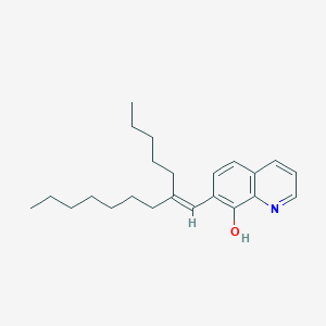 7-(2-Pentylnon-1-EN-1-YL)quinolin-8-OL