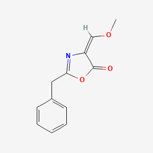 molecular formula C12H11NO3 B12876706 2-Benzyl-4-(methoxymethylene)oxazol-5(4H)-one 