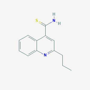 2-Propylquinoline-4-carbothioamide