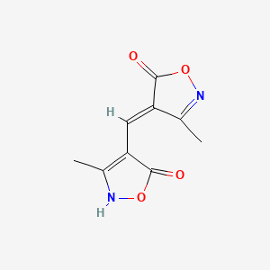 4-((5-Hydroxy-3-methylisoxazol-4-yl)methylene)-3-methylisoxazol-5(4H)-one