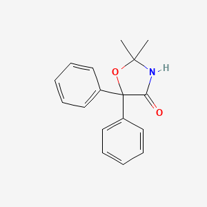 2,2-Dimethyl-5,5-diphenyl-1,3-oxazolidin-4-one