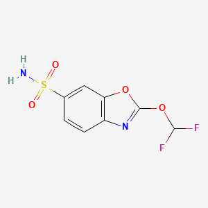 2-(Difluoromethoxy)benzo[d]oxazole-6-sulfonamide