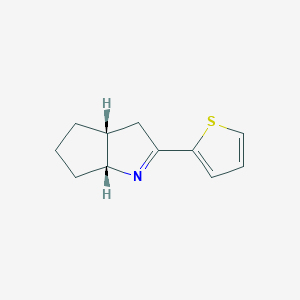 (3AR,6aR)-2-(thiophen-2-yl)-3,3a,4,5,6,6a-hexahydrocyclopenta[b]pyrrole