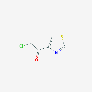 molecular formula C5H4ClNOS B1287687 2-氯-1-(1,3-噻唑-4-基)乙酮 CAS No. 52540-23-5