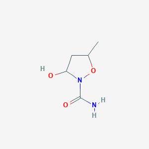 3-Hydroxy-5-methylisoxazolidine-2-carboxamide