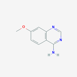 molecular formula C9H9N3O B1287698 7-甲氧基喹唑啉-4-胺 CAS No. 21560-97-4