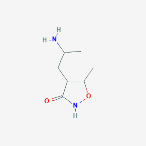 4-(2-Aminopropyl)-5-methylisoxazol-3(2H)-one