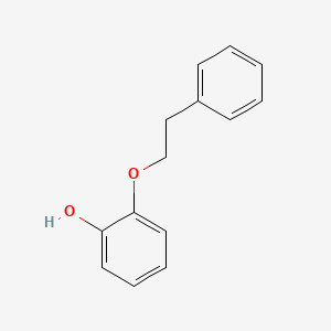 molecular formula C14H14O2 B1287700 2-(2-苯乙氧基)苯酚 CAS No. 33130-24-4