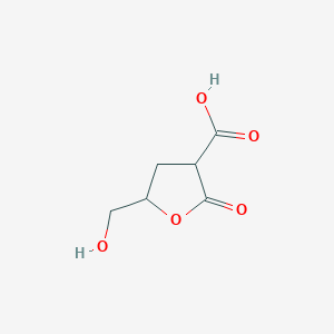 5-(Hydroxymethyl)-2-oxotetrahydrofuran-3-carboxylic acid