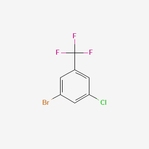molecular formula C7H3BrClF3 B1287705 1-Bromo-3-chloro-5-(trifluoromethyl)benzene CAS No. 928783-85-1