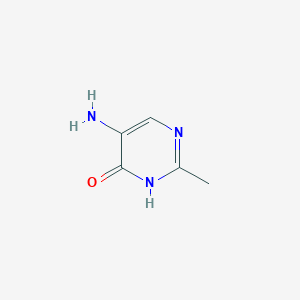B1287710 5-amino-2-methylpyrimidin-4(3H)-one CAS No. 53135-22-1