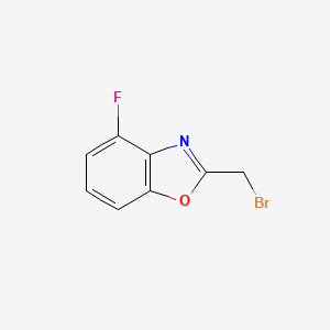 2-(Bromomethyl)-4-fluorobenzo[d]oxazole