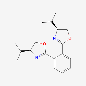 1,2-Bis((S)-4-isopropyl-4,5-dihydrooxazol-2-yl)benzene