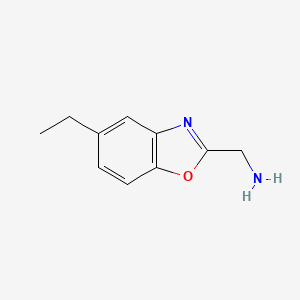 2-(Aminomethyl)-5-ethylbenzo[d]oxazole