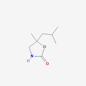 5-Isobutyl-5-methyloxazolidin-2-one