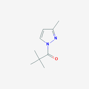 2,2-Dimethyl-1-(3-methyl-1H-pyrazol-1-yl)propan-1-one