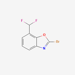 2-Bromo-7-(difluoromethyl)benzo[d]oxazole