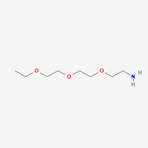 molecular formula C8H19NO3 B1287774 2-(2-(2-Ethoxyethoxy) ethoxy)ethanamine CAS No. 145373-80-4