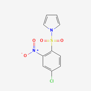 1-((4-Chloro-2-nitrophenyl)sulfonyl)-1H-pyrrole