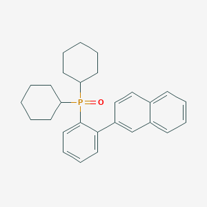 Dicyclohexyl(2-(naphthalen-2-yl)phenyl)phosphine oxide