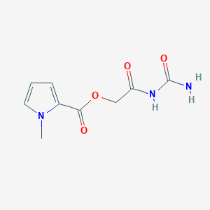 2-Oxo-2-ureidoethyl 1-methyl-1H-pyrrole-2-carboxylate