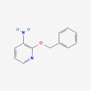 molecular formula C12H12N2O B1287791 2-(Benzyloxy)pyridin-3-amine CAS No. 23845-96-7