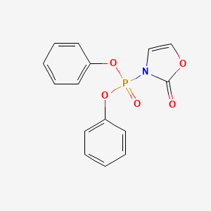 Diphenyl (2-oxooxazol-3(2H)-yl)phosphonate